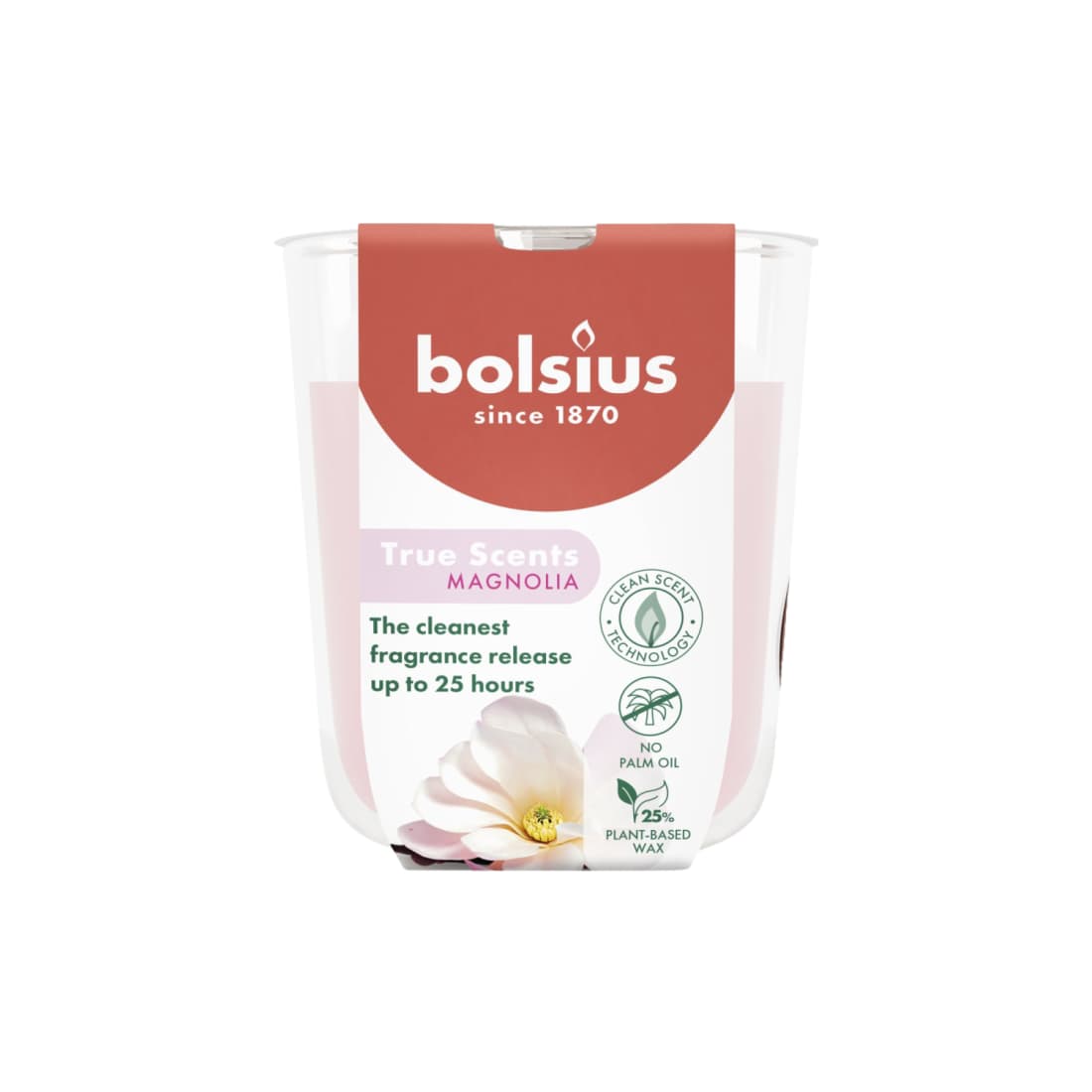 Kvapioji žvakė BOLSIUS Magnolija, 25 h