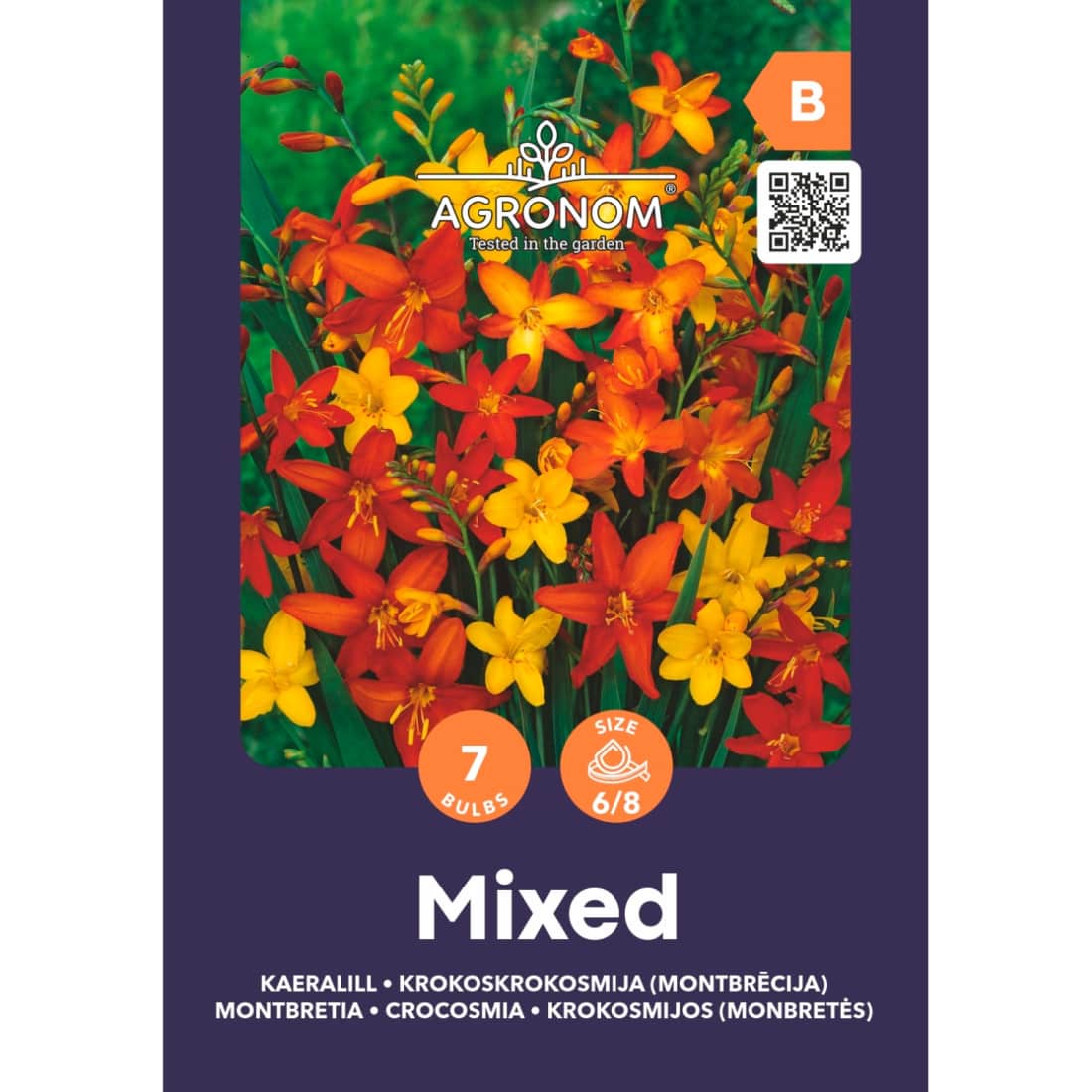 Krokosmijos AGRONOM MIX, SG25