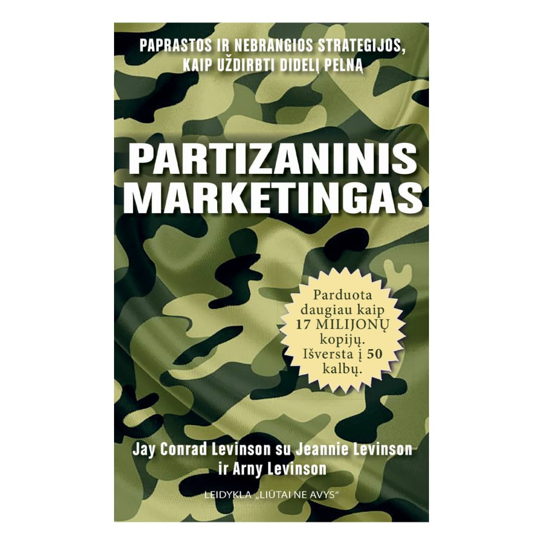Knyga PARTIZANINIS MARKETINGAS