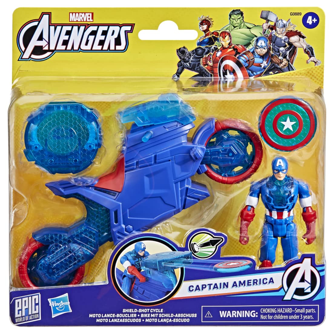Rinkinys AVENGERS SHIELD BLAST G0889