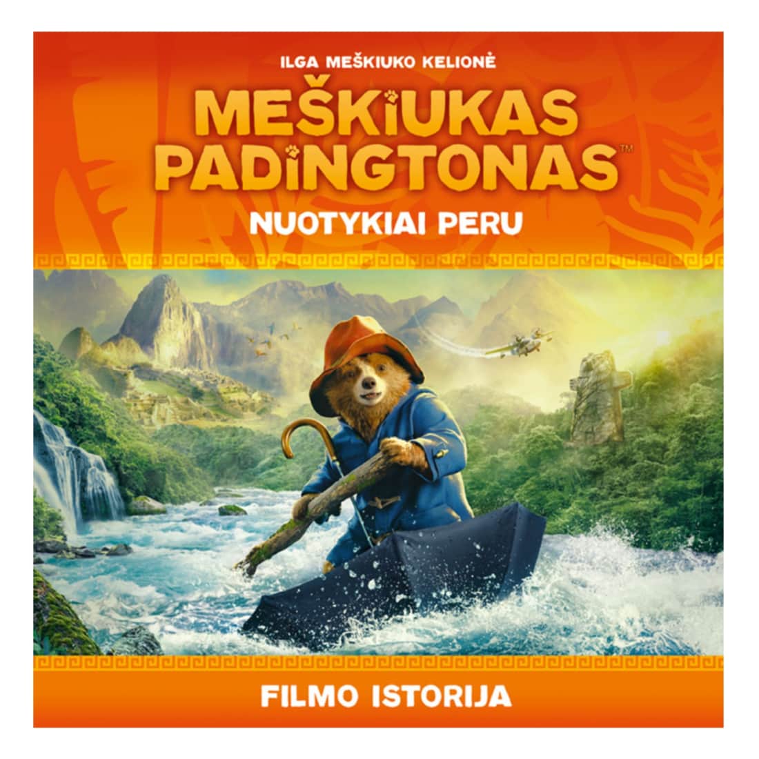 Knyga MEŠK. PADINGTONO NUOTYK. PERU. PAV. KN.