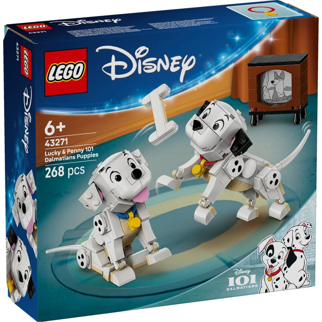 Konst. LEGO 101 Dalmat. Lucky Ir Penny 43271