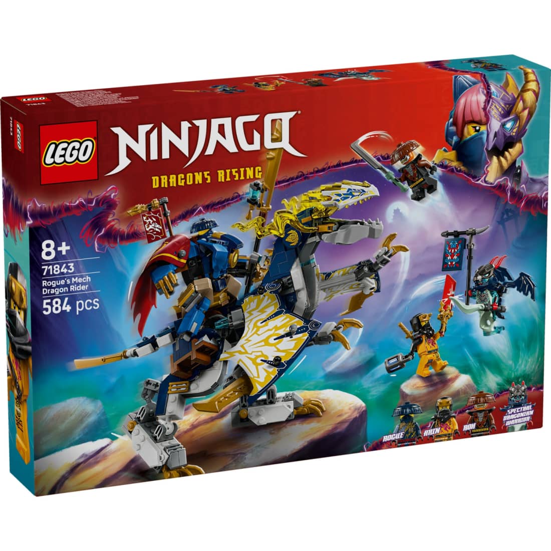 Konst. LEGO Rogue Rob. Drak. Raitelis 71843