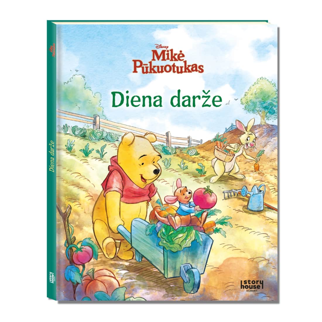 Knyga MIKĖ PŪKUOTUKAS. DIENA DARŽE