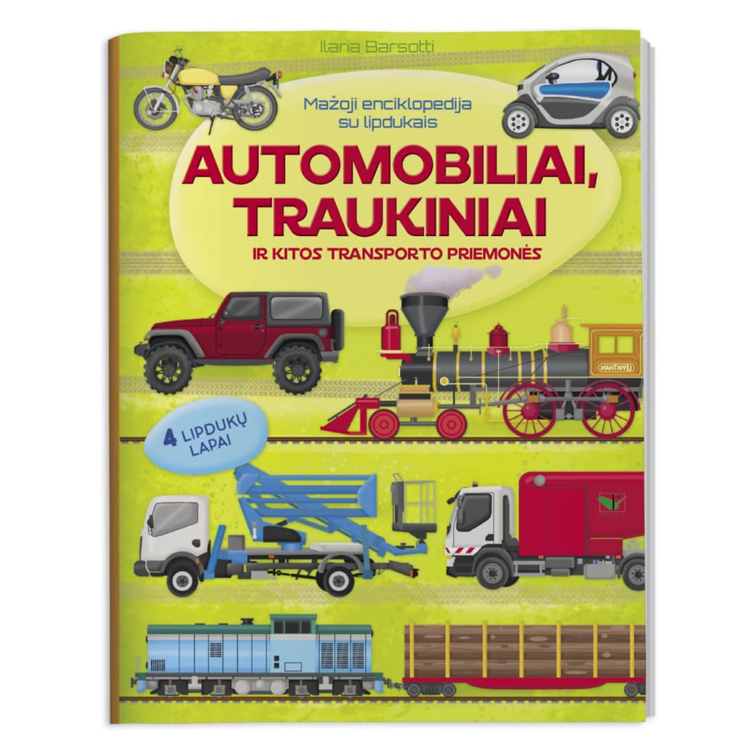 Knyga AUTOMOBILIAI, TRAUKINIAI. SU LIPDUKAIS