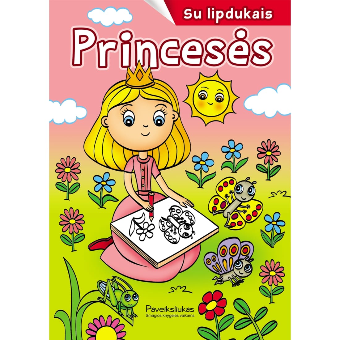Spalvinimo knyga PRINCESĖS
