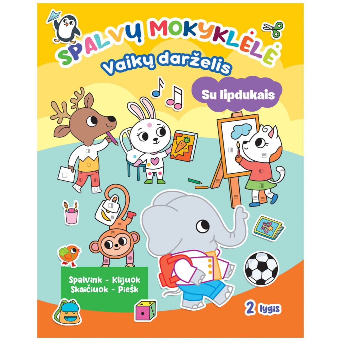 Spalv. knyga SPALVŲ MOKYKL. VAIKŲ DARŽELIS