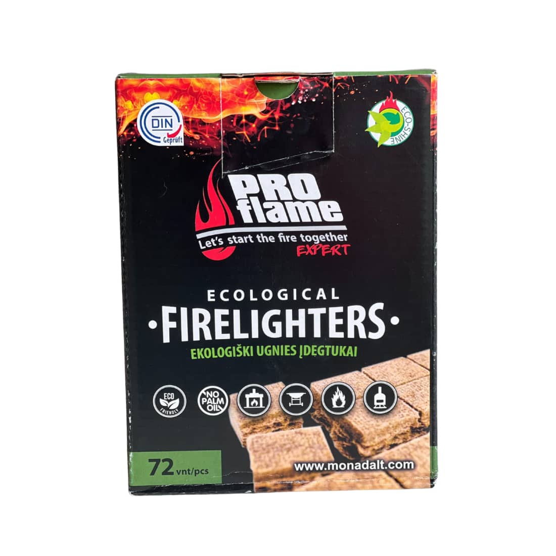 Degikliai PROFLAME EXPERT, 72 vnt.