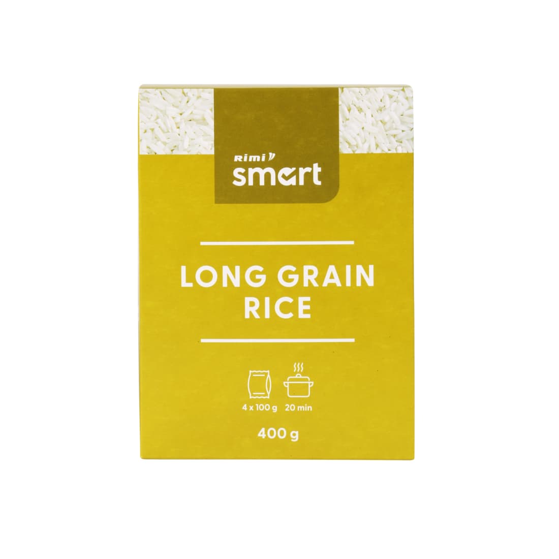 Ilgagrūdžiai ryžiai RIMI SMART, 4 x 100 g