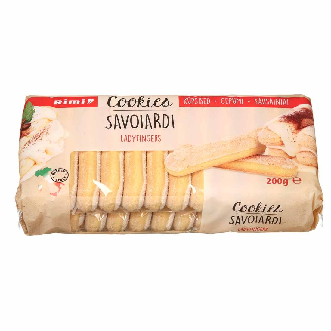 Kiaušinių sausainiai RIMI SAVOIARDI, 200 g