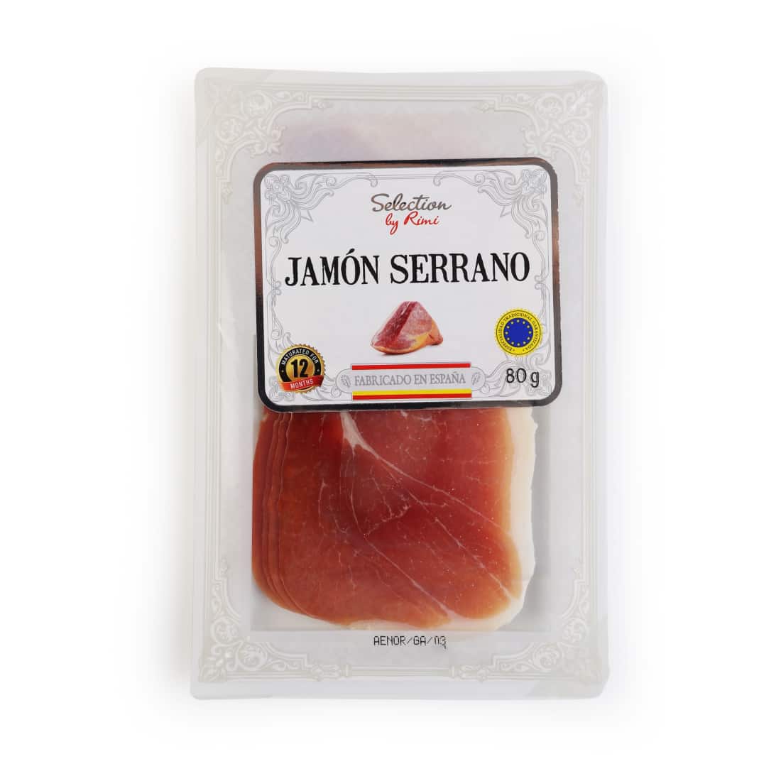 Vytint. kumpis SERRANO SELECTION BY RIMI, 80g