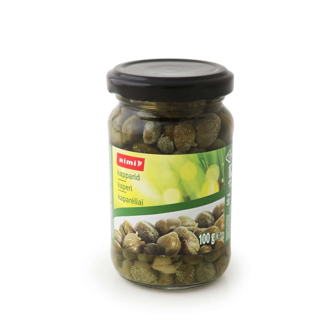 Kaparėliai RIMI, 100 g / 60 g