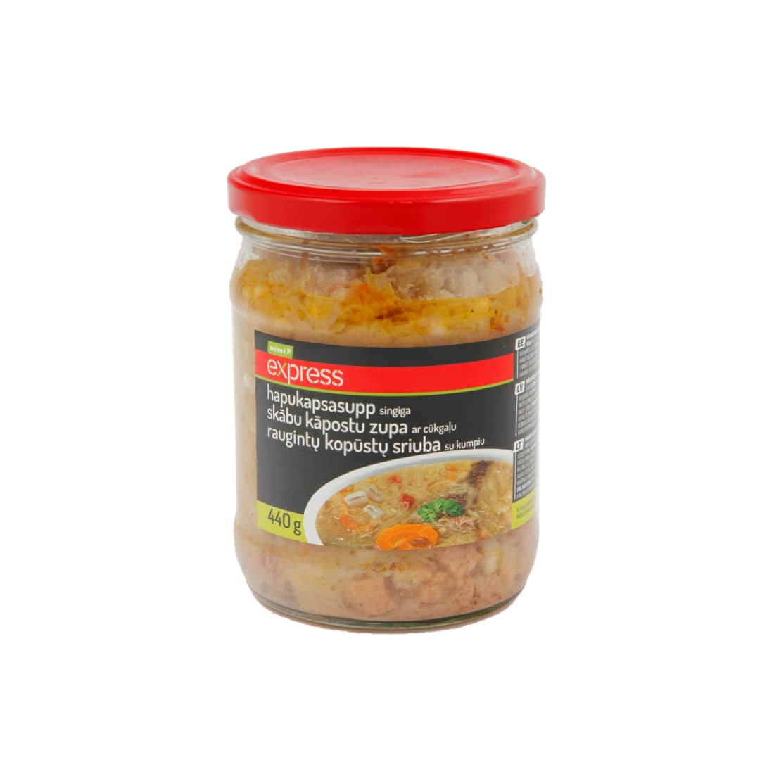 Raug. kop. sriuba su kum. RIMI EXPRESS, 440 g