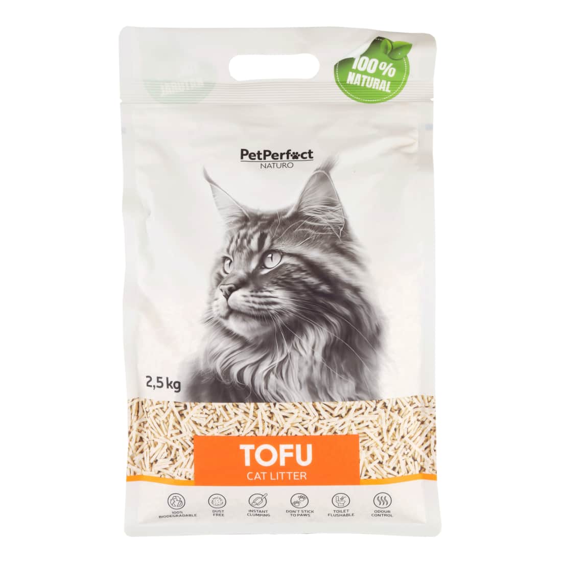 Kraikas katėms PET PERFECT TOFU, 2,5 kg