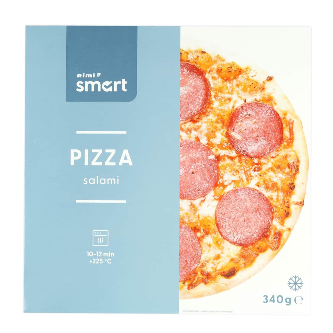 Pica su saliamu ir sūriais RIMI SMART, 340 g