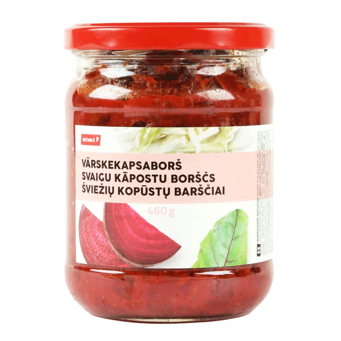 Šviežių kopūstų barščiai RIMI, 460 g