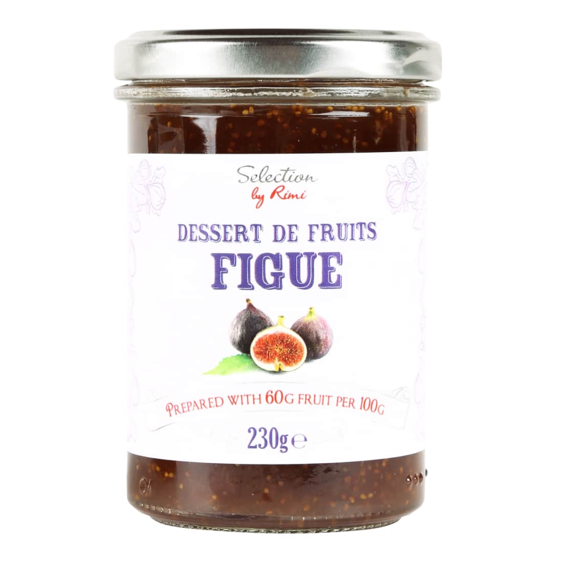 Figų vaisių desertas SELECTION BY RIMI, 230 g