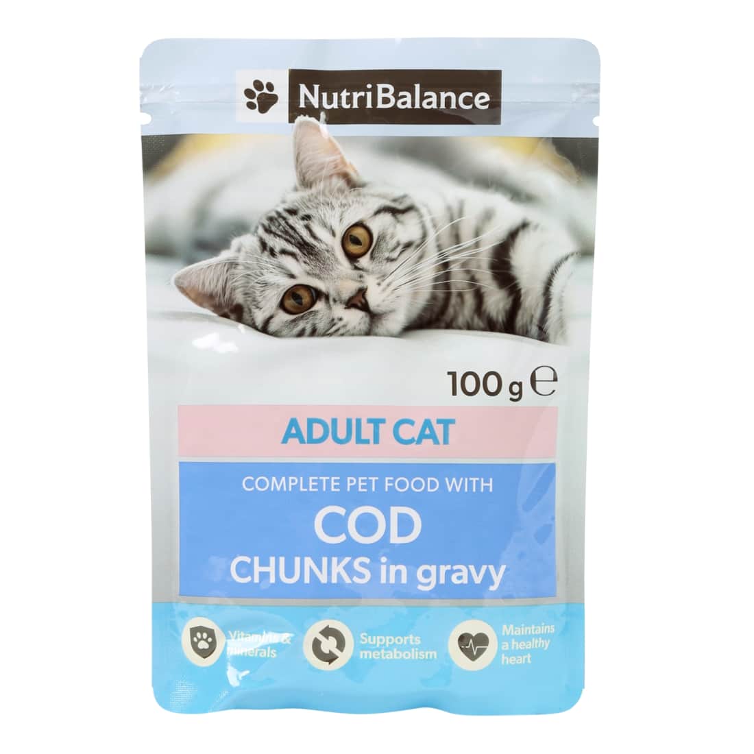 Kač. ėdalas su menk. gab. NUTRIBALANCE, 100 g