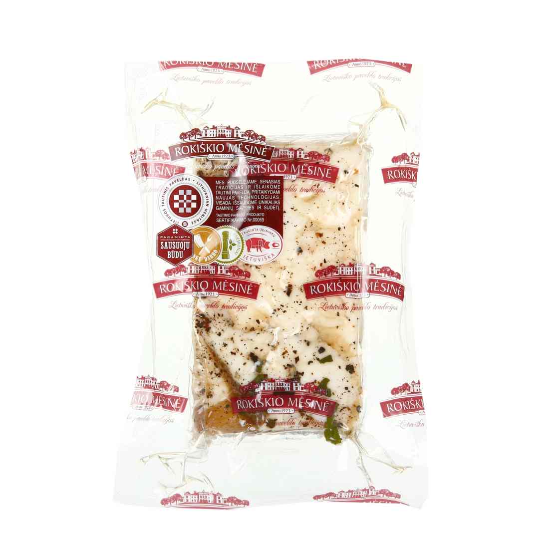 ROKIŠKIO sūdyti lašiniai, 1 kg