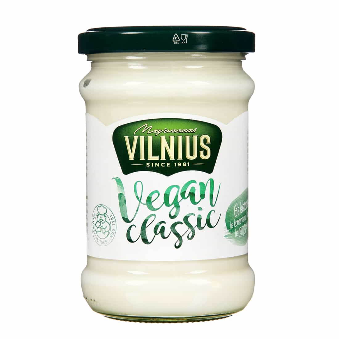 Kl. majonezas VILNIUS VEGAN, 45% rieb., 250ml