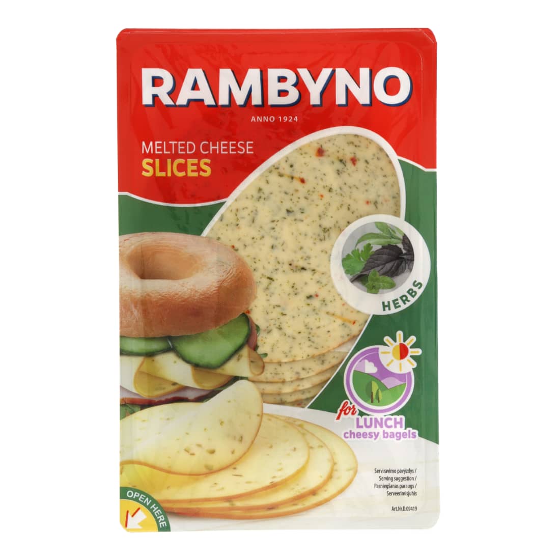 Lydytas su žolelėmis pjaust.RAMBYNO,45 %,150g