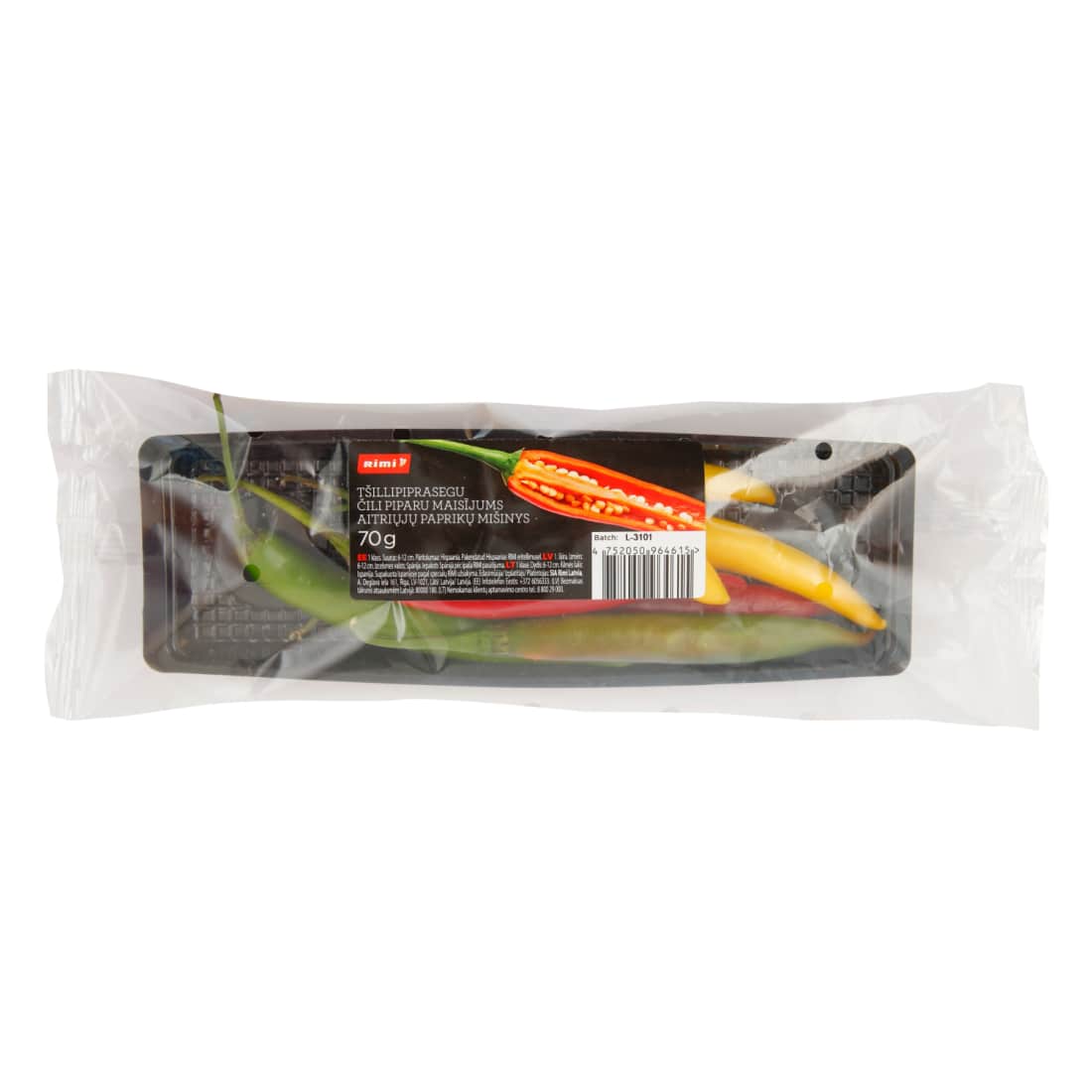 Aitriųjų paprikų mišinys RIMI, 1 kl., 70 g