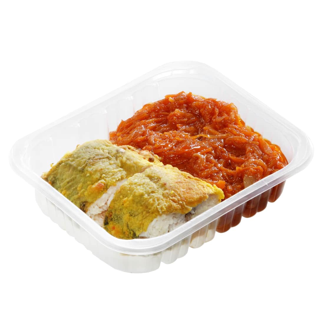 Keptos jūrų lydekos su daržovėm, 300 g