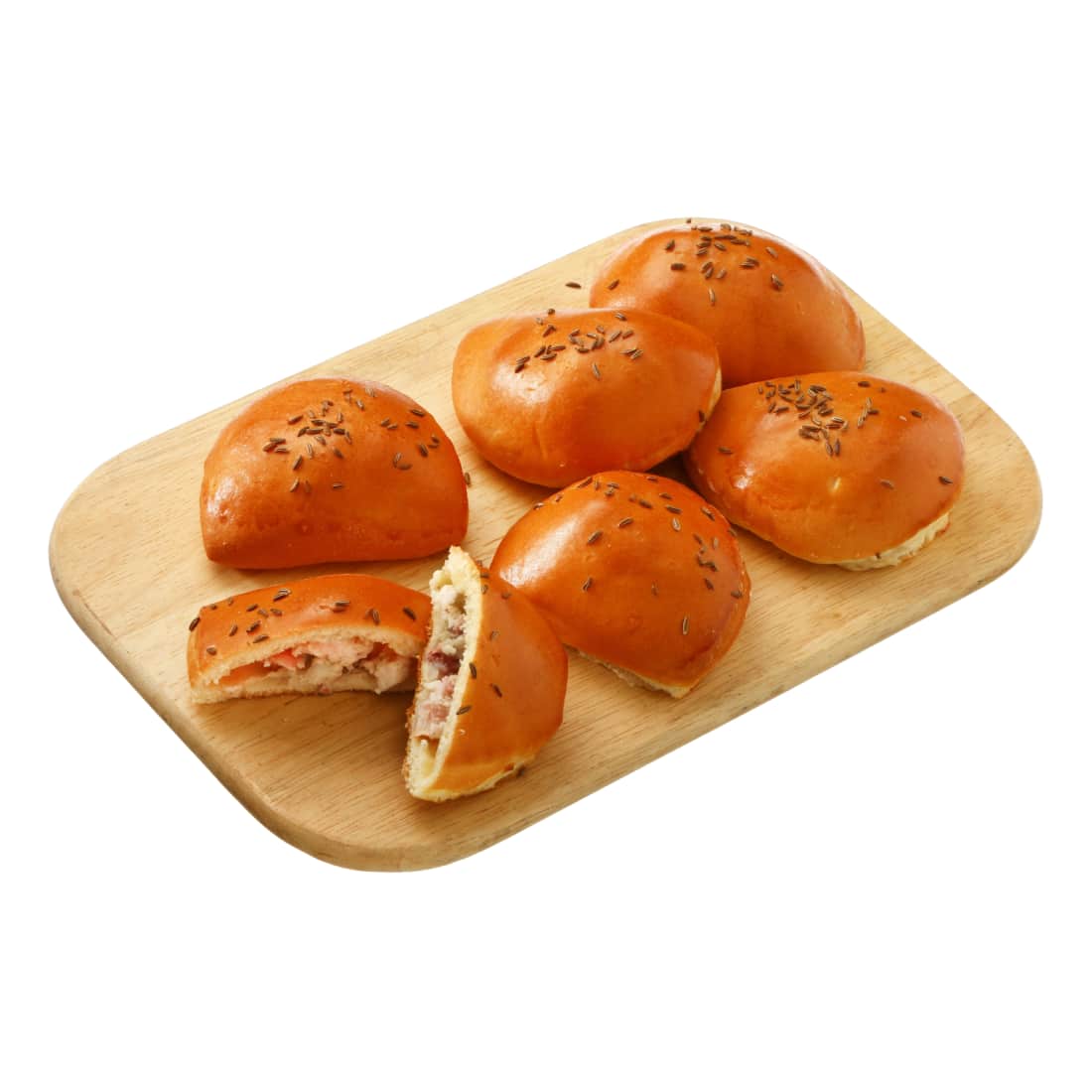 Bandelės su šalto rūkymo šoninės įdaru, 1 kg