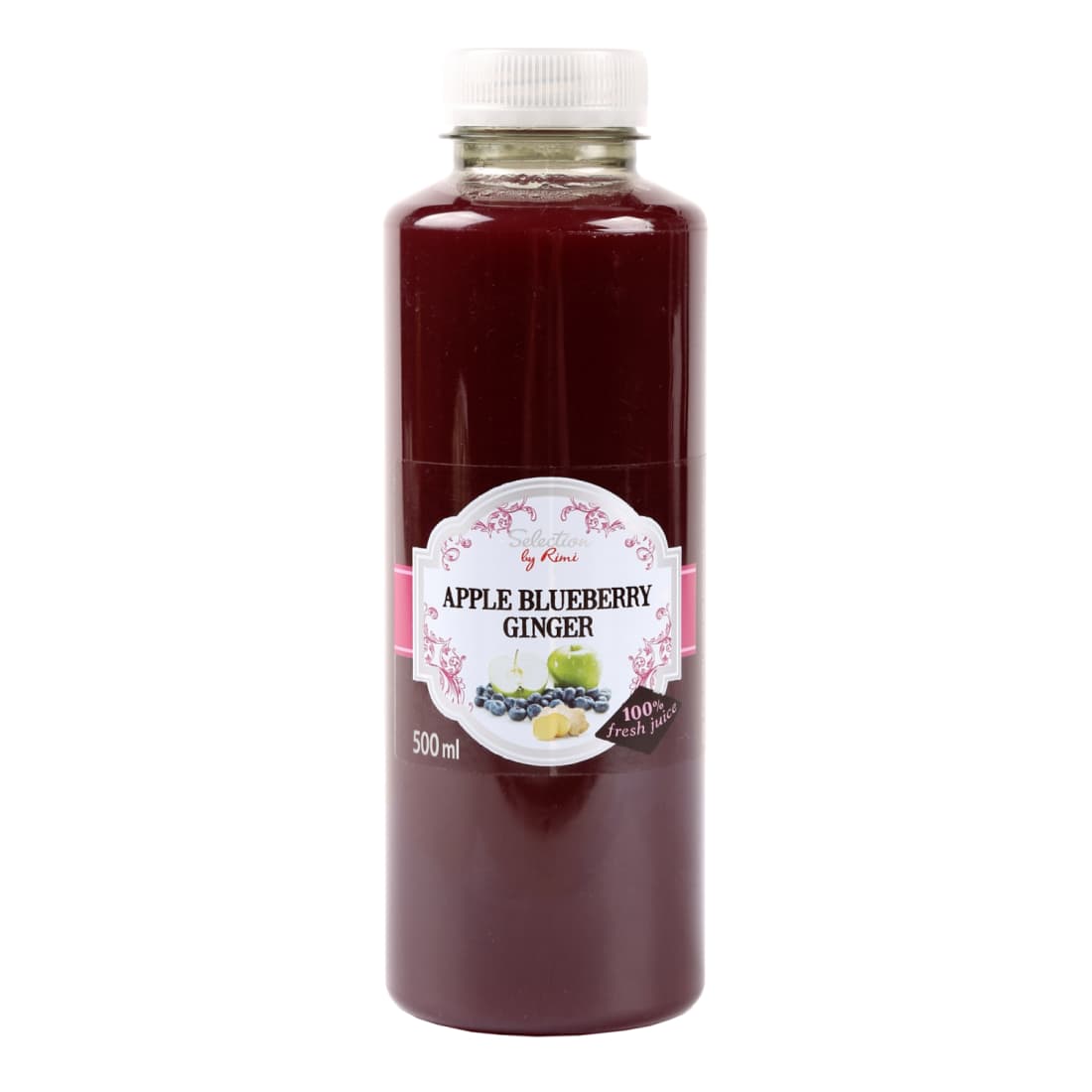 Obuol. mėlynių ir imbiero sultys RIMI, 500ml