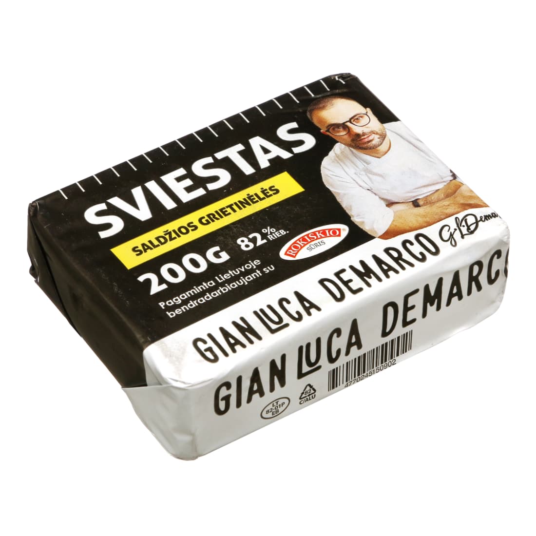 Sviestas GIAN LUCA DEMARCO, 82 %, 200 g