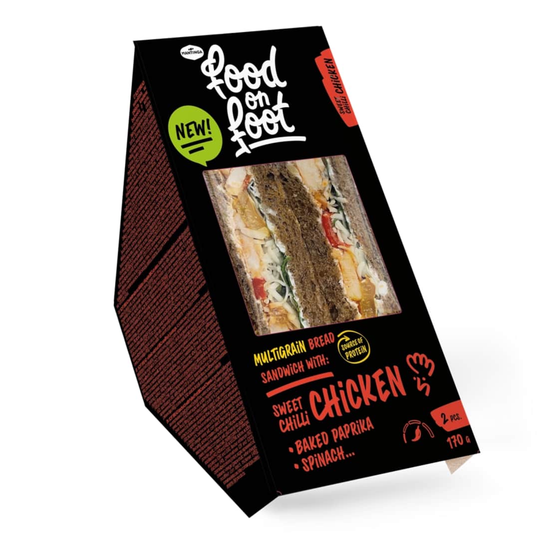 Sumušt. su saldž. višt. FOOD ON FOOT, 170 g