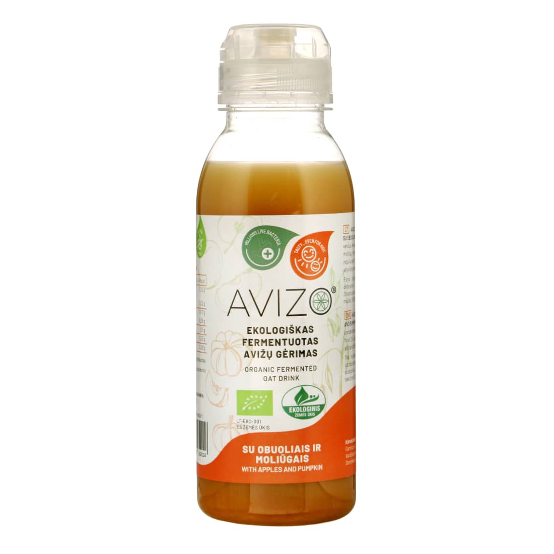 Ek.ferm.gėrimas su ob.,moliūg. AVIZO, 330 ml