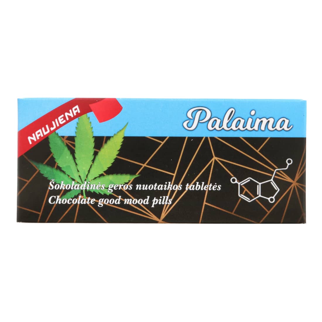 Juod.šok. su kanapių sėkl. PALAIMA BIRŽĖ, 25g