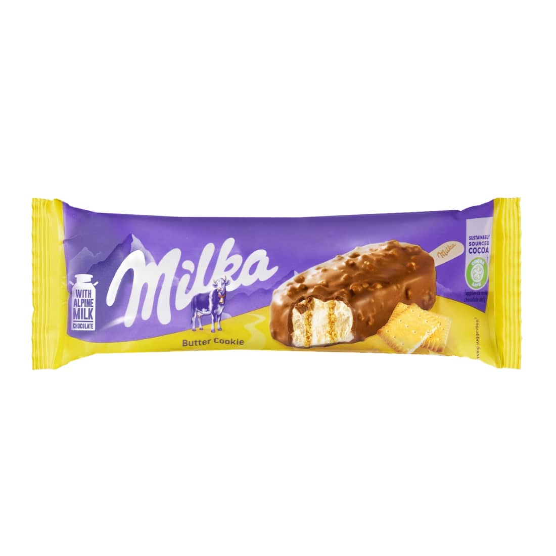 Valg. ledai MILKA BUTTER COOKIE, 90 ml / 66 g