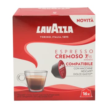 Kaf.kaps.LAVAZZA Espresso Cremoso 16x8g