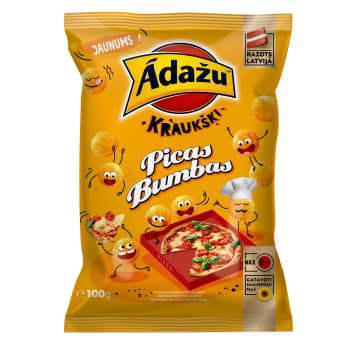 Čipsi ĀDAŽU picas bumbas 100g