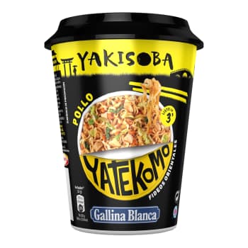 Ātri pagatavojami makaroni YATEKOMO ar vistas garšu 93g