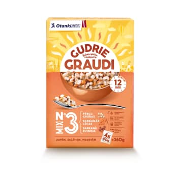 Pērļu grūbas GUDRIE GRAUDI Nr.3 4x90g