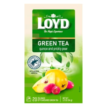 Zaļā tēja LOYD cidoniju,opunciju 20x1,7g