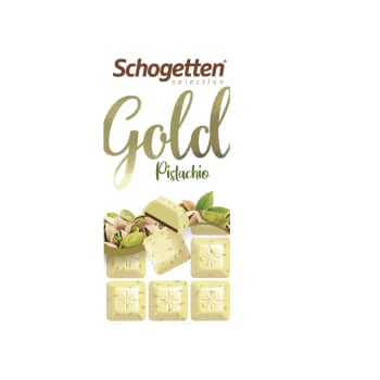 B.Šok.SCHOGETTEN GOLD ar pistācijam 100g