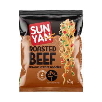 Ā/p nūdeles SUN YAN ar liellopa g. 65g