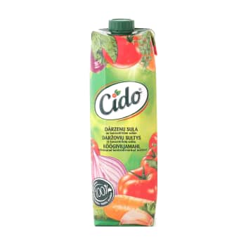 Sula CIDO dārzeņu 100% 1L