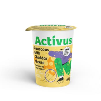 Kuskuss ACTIVUS ar Čedaras sieru 60g