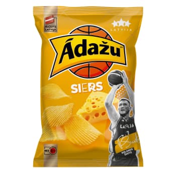Čipsi ĀDAŽU ar siera garšu 130g