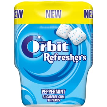 Košļ. gumija Orbit Refreshers pudel. 67g