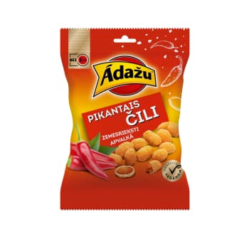 Zemesrieksti ĀDAŽU pikantais Čilli 140g
