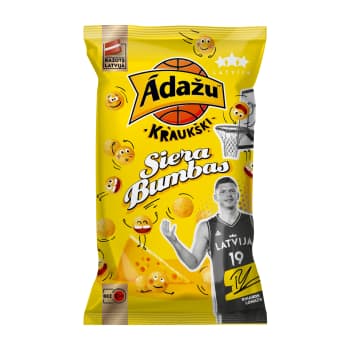 Kraukšķi ĀDAŽU Siera bumbas 165g