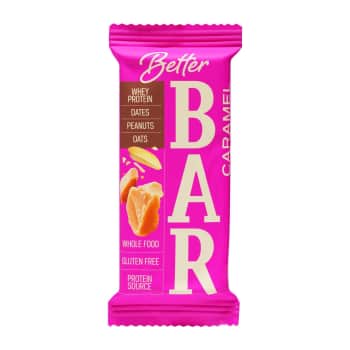 Batoniņš karameļu proteīna BETTER 50g