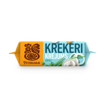Krekeri PĒTERGAILIS krējums sīpoli 72g