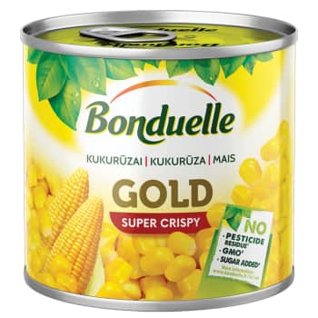 Kons.saldā kukurūza BONDUELLE 340g